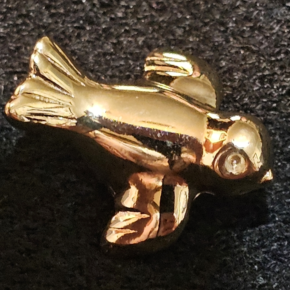 Gold Colored Dove Broach